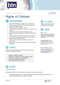 Rights of Children