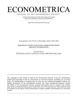 Strategic Supply Function Competition With Private Information