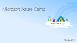Microsoft Azure Camp