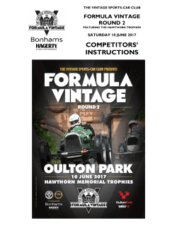 competitors` instructions - Vintage Sports