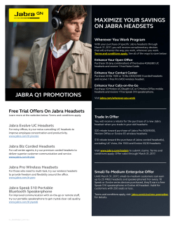 jabra q1 promotions maximize your savings on jabra headsets