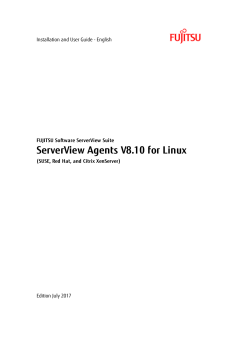 ServerView Agents for Linux