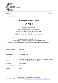 Book 2 - Functional Requirements
