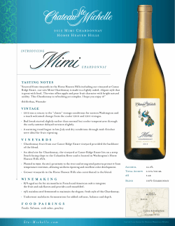 Ste-Michelle.com 2012 Mimi Chardonnay Horse Heaven Hills