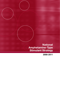 National Amphetamine-Type Stimulant Strategy 2008-2011