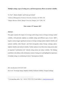 Multiple ratings, types of rating news, and heterogeneous effects on