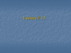 Lecture 13 Automata