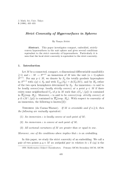 Strict Convexity of Hypersurfaces in Spheres