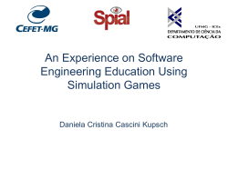 Game development frameworks and SE simulation games