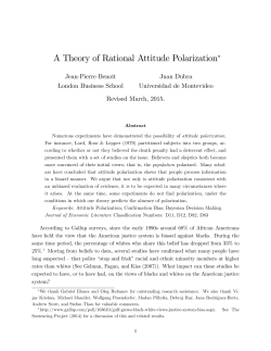 A Theory of Rational Attitude Polarization