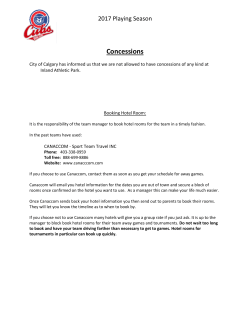 Concessions - RAMP Interactive