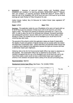 6 SEl0910072 - Retention of astro