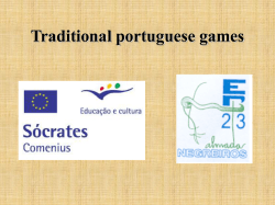 Traditional portuguese games