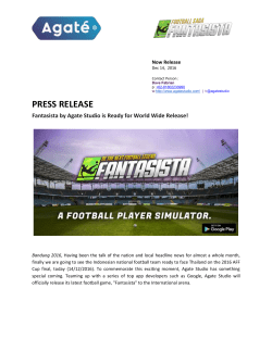 Fantasista by Agate Studio is Ready for World Wide Release!