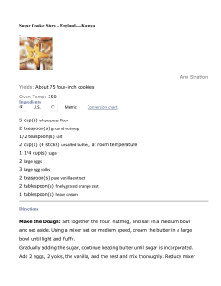 Ghorayebah - Egyptian Butter Cookies