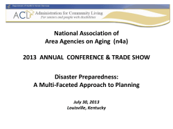 Disaster Preparedness