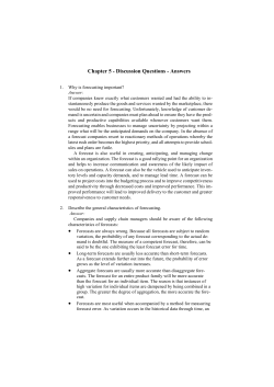 Chapter 5 - Discussion Questions