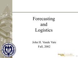Practice Exam #1 - Georgia Tech ISyE