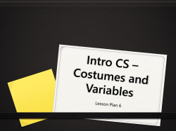Costumes and variables - name/letters