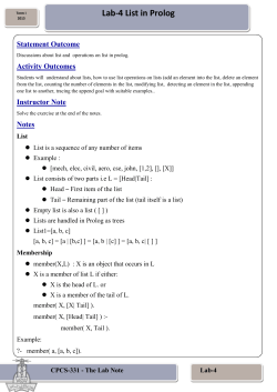 CPCS202 - The Lab Note