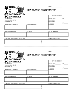 new player registration new player registration