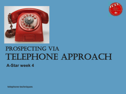 Cold Call on the Phone