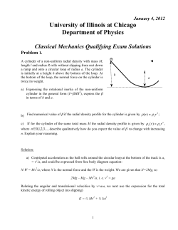 Solutions - University of Illinois at Chicago