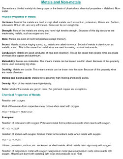 Reaction of sodium with oxygen: Sodium metal forms