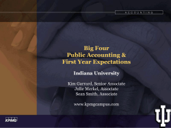 All About Accounting - Indiana University Bloomington