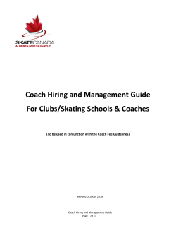 Coach Hiring and Management Guide for Clubs and
