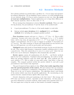 6.2 Iterative Methods