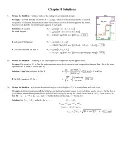 Chapter 8 Solutions