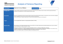 2017 WRITING Analysis of Variance