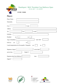 Behinderten Golf Club Deutschland eV