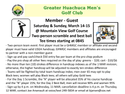 2015 Member-Guest Tournament