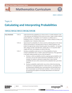 Grade 7 Mathematics Module 5, Topic A, Overview