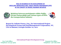 role of different stakeholders and FINANCIAL MECHANISM