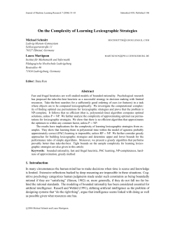 On the Complexity of Learning Lexicographic Strategies
