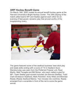 SIRF Hockey Benefit Game - Preferred Freezer Services