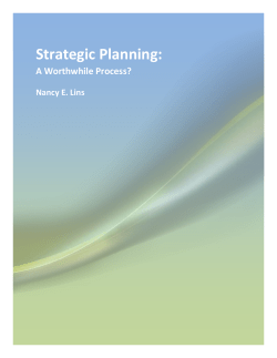 Strategic Planning: