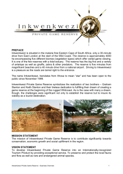 projects at inkwenkwezi