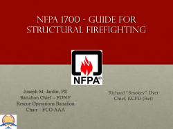 NFPA 1700 - Guide for Structural Firefighting