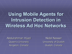 Security in Mobile Ad Hoc Networks (MANET)