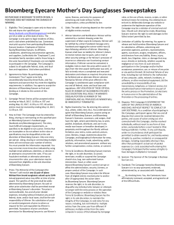 Mother`s Day Contest Rules