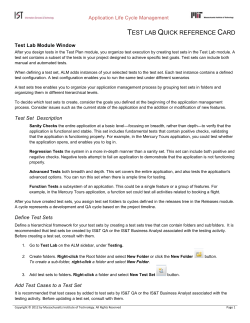 Test Set Description - Massachusetts Institute of Technology