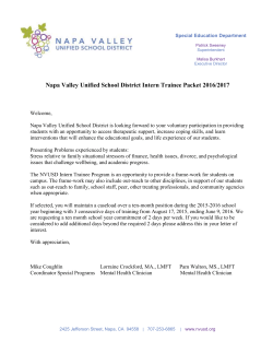 NVUSD Intern-Trainee Program