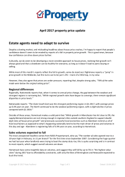 Estate agents need to adapt to survive