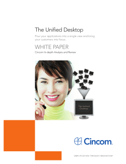 The Unified Desktop