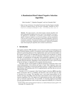 A Randomized Real-Valued Negative Selection Algorithm