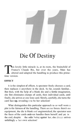 Die Of Destiny